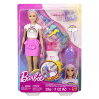 Mattel JJP07 Barbie Tündöklő Szivárványhaj baba