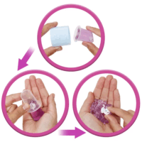 Mattel JFY66 Barbie Party Reveal Glamour meglepetés szett - Lila