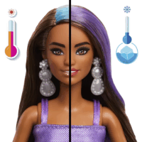 Mattel JFY66 Barbie Party Reveal Glamour meglepetés szett - Lila