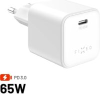 Fixed FIXCG65M-C-WH USB-C GaN Hálózati Gyorstöltő Adapter 65W - Fehér