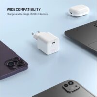 Fixed FIXCG65M-C-WH USB-C GaN Hálózati Gyorstöltő Adapter 65W - Fehér