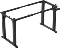 Mark Adler Xeno 5.0 Elektromosan állítható Gamer asztal váz 115-165 x 58 x 71-117 cm - Fekete