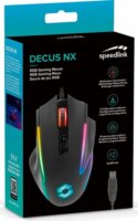 Speedlink DECUS NX Vezetékes RGB Gaming Egér - Fekete