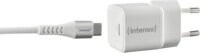 Intenso W30C USB‑C Hálózati Gyorstöltő Adapter 60W + USB‑C kábel - Fehér