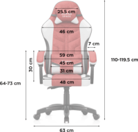 Huzaro Force 2.7 Gamer szék - Piros