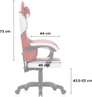 Huzaro Force 2.7 Gamer szék - Piros