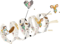 Zolux Spirális Macska alagút macskajáték 79cm - Mintás