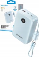 Vention FKBL0-C USB-A / 2x USB-C Powerbank 20000mAh 22.5W - Kék