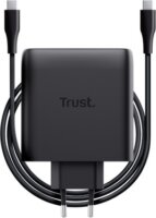 Trust Maxo 2x USB-C Hálózati Gyorstöltő Adapter 100W - Fekete
