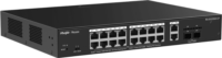 Reyee RG-ES220GS-LP Fémházas Smart Managed 20-Port Gigabit PoE Rack Switch
