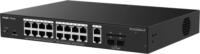 Reyee RG-ES220GS-LP Fémházas Smart Managed 20-Port Gigabit PoE Rack Switch