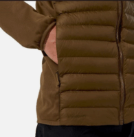 Berghaus Vaskye Kapucnis Hibrid Férfi Dzseki (L) - Barna