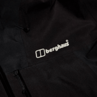 BerghausRidge- Seeker GTX JKT Vízálló Kapucnis Férfi Dzseki (XL) - Fekete
