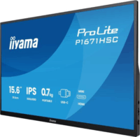 iiyama 15,6" P1671HSC-B1 16:9 Full HD IPS Hordozható Monitor - Fekete