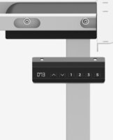 Mark Adler Xeno 4.5 Elektromosan állítható Gamer asztal váz 73-119 cm - Fehér