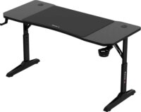 Huzaro Hero 3.6 Állítható magasságú Gamer Asztal 140 x 60 x 56-79 cm - Fekete