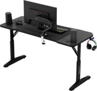 Huzaro Hero 3.6 Állítható magasságú Gamer Asztal 140 x 60 x 56-79 cm - Fekete