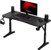 Huzaro Hero 3.6 Állítható magasságú Gamer Asztal 140 x 60 x 56-79 cm - Fekete