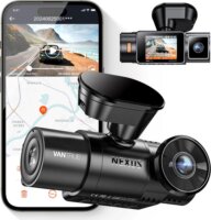Vantrue N2X 2,7K WiFi / LTE Autós Menetrögzítő Kamera - Fekete