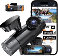 Vantrue N5 S WiFi Autós Menetrögzítő Kamera szett - Fekete