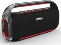 HiFuture Musicbox 300 RGB Akkus Hordozható Bluetooth Karaoke Hangszóró Mikrofonnal 150W - Fekete