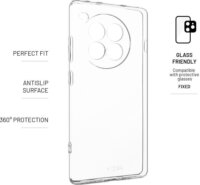 Fixed OnePlus Ace 3 Pro Hátlapvédő Telefon Tok - Átlátszó