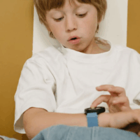 Kidywolf interaktív Gyerek karóra - Kék