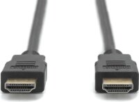 Digitus AK-330107-100-S HDMI Ethernet High Speed M/M Kábel 10m - Fekete