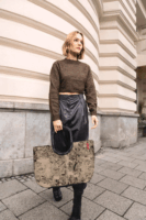 Reisenthel OR6055 Loopshopper Bevásárlótáska 25L - Barna mintás