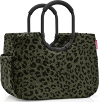 Reisenthel Loopshopper L Bevásárlótáska - Zöld/Leopárdmintás