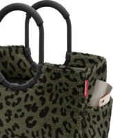 Reisenthel Loopshopper L Bevásárlótáska - Zöld/Leopárdmintás