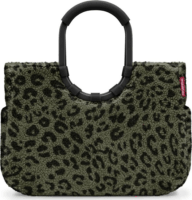 Reisenthel Loopshopper L Bevásárlótáska - Zöld/Leopárdmintás