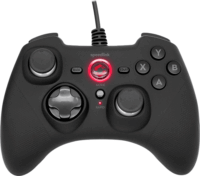 Speedlink RAIT Vezetékes Kontroller Gamepad (PC / PS3 / Switch) - Fekete