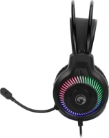 Marvo Loot 40 Billentyűzet + Egér + Egérpad + Fejhallgató Szett UK - Fekete