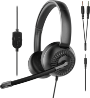 Speedlink Metis Jack Call Center Sztereo Headset - Fekete