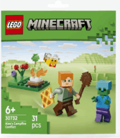 LEGO 30732 Minecraft - Alexet Megtámadják Tábortűznél