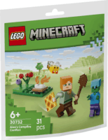LEGO 30732 Minecraft - Alexet Megtámadják Tábortűznél
