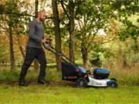 Bosch GRA 18V2-46SP Akkus Elektromos Fűnyíró 2x18V