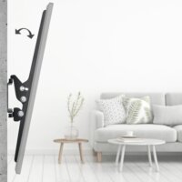 Hama 00220814 32"-75" LCD TV Dönthető Fali tartó - Fekete (1 kijelző)