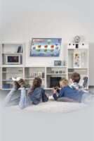 Hama 00220814 32"-75" LCD TV Dönthető Fali tartó - Fekete (1 kijelző)
