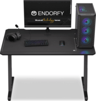 Endorfy Atlas S Elektromosan Állítható Gamer Asztal 114 x 60 x 72-118 cm - Fekete