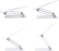 Media-Tech Ergonomikus 17" Laptop Asztali Állvány - Fehér