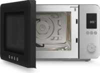 SMEG MOC02BLMEU Kombinált Mikrohullámú sütő 25L 2100W - Fekete