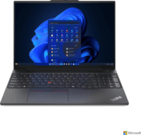 Lenovo ThinkPad E16 G2 Laptop Fekete (16˝ / Intel Core Ultra 7-155H / 32GB / 1TB M.2 SSD / Win 11 Pro)