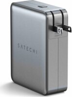Satechi ST-W145GTM 4x USB-C GaN Utazó Hálozati Gyorstöltő Adapter 145W - Szürke