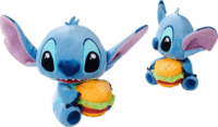 Simba Disney Stitch Hamburgerrel Plüssfigura 25cm