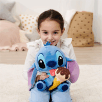 Simba Disney Stitch Fagylalttal Plüssfigura 25cm