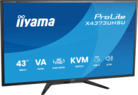 iiyama 42.5" X4373UHSU-B2 ProLite 16:9 4K UltraHD VA LED Monitor - Fekete