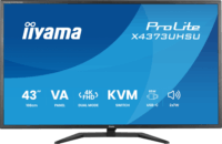 iiyama 42.5" X4373UHSU-B2 ProLite 16:9 4K UltraHD VA LED Monitor - Fekete