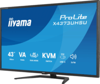 iiyama 42.5" X4373UHSU-B2 ProLite 16:9 4K UltraHD VA LED Monitor - Fekete